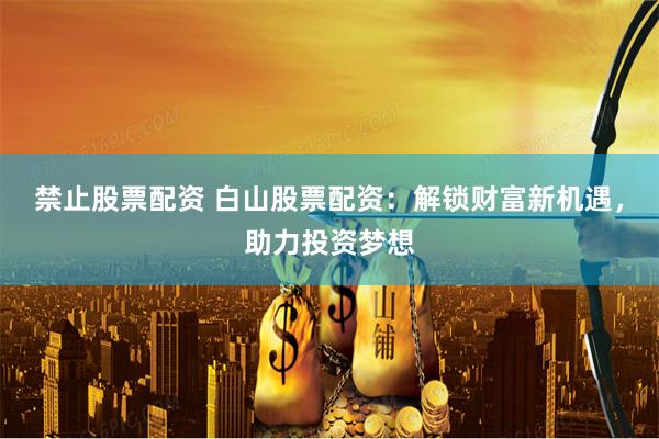 禁止股票配资 白山股票配资：解锁财富新机遇，助力投资梦想